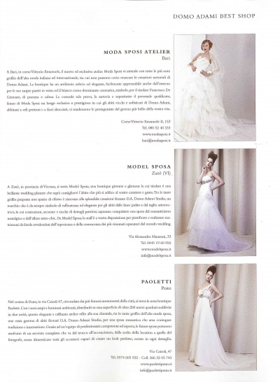 White Shopping Sposa